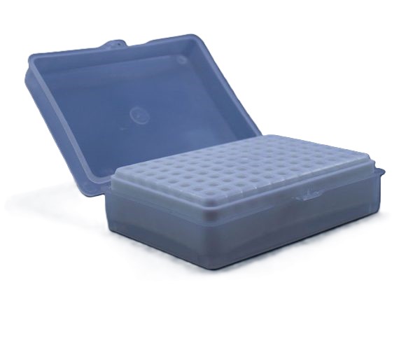 رک میکروتیوب 0/2 با درب لولائی 153 خانه چینی