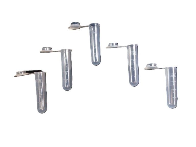 میکروتیوب 5 مدرج غیر استریل درب قفل دار (300عددی) چینی