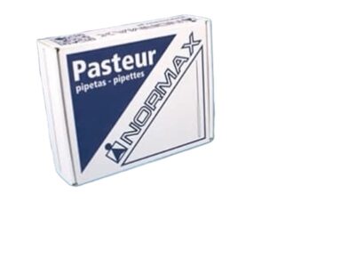 پیپت پاستور شیشه ای کوتاه 250عددی نورمکس