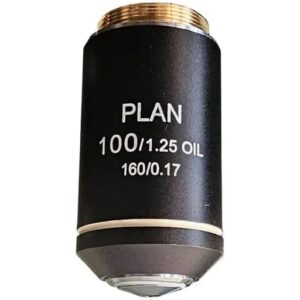 لنز شیئی 100x Achromatic مشکی یا نقره ای برند G5